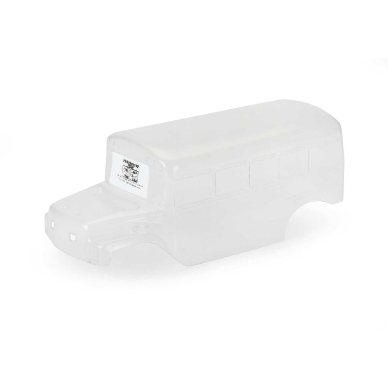 Pro-Line 1/16 Pre-Cut (School Bus) Clear Body for ARRMA GORGON GROM