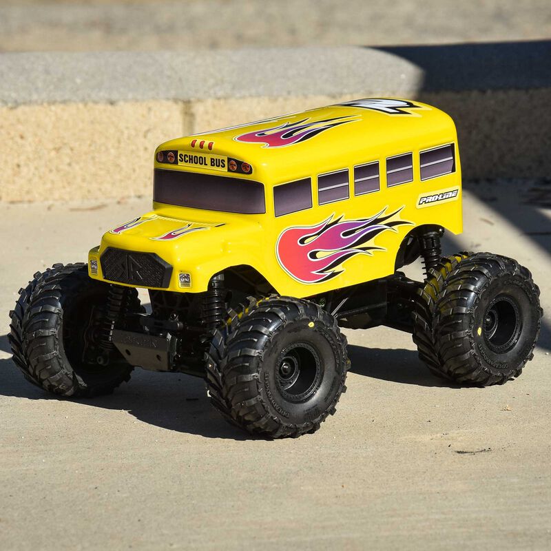 Pro-Line 1/16 Pre-Cut (School Bus) Clear Body for ARRMA GORGON GROM