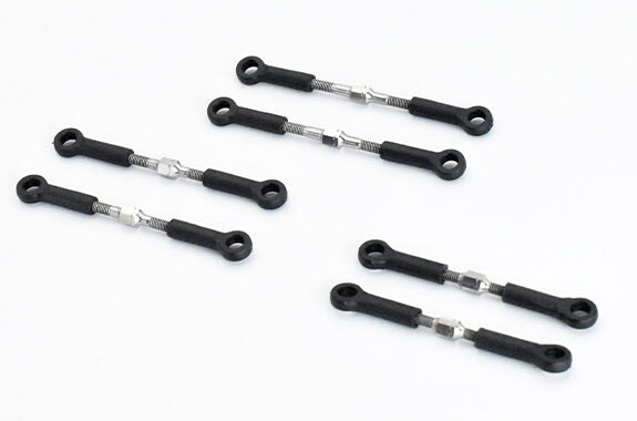 REVE D TITANIUM SLIM TIE ROD SET 28mm (TURNBUCKLE 38-46mm 2pcs.)
