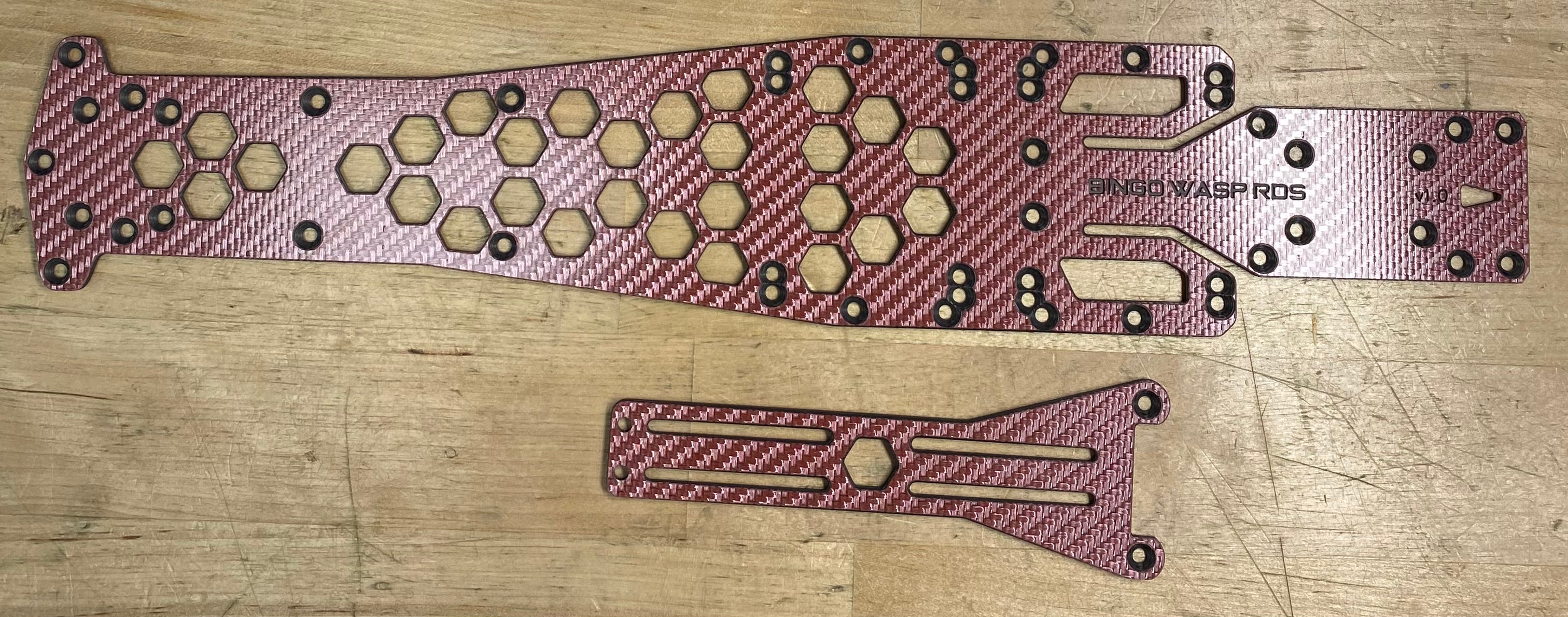 Bingo RC Designs Wasp RDS Chassis (Red Cat)