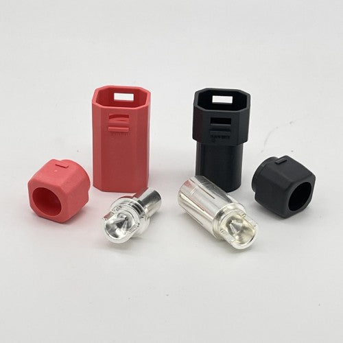 SMC AMASS SH8 8.0mm Bullet Connectors 1 Red Male& 1 Black Female (1ea)