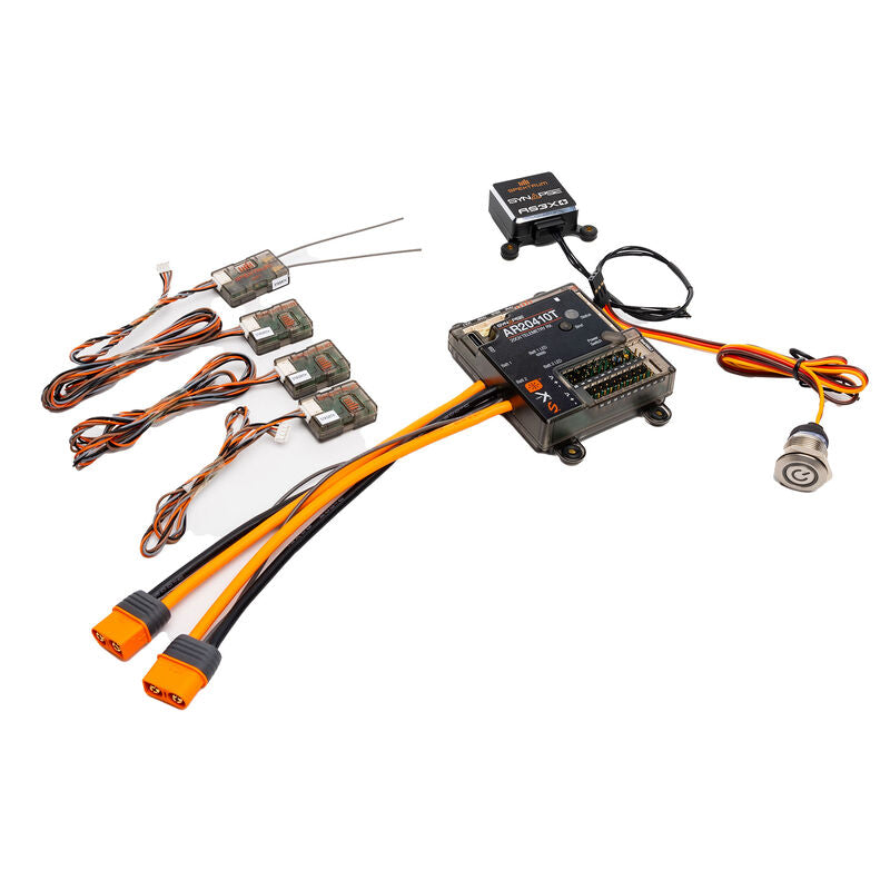 Spektrum RC AR20410TS 20-Channel DSMX PowerSafe Telemetry Receiver w/Synapse, AS3X+ & SAFE