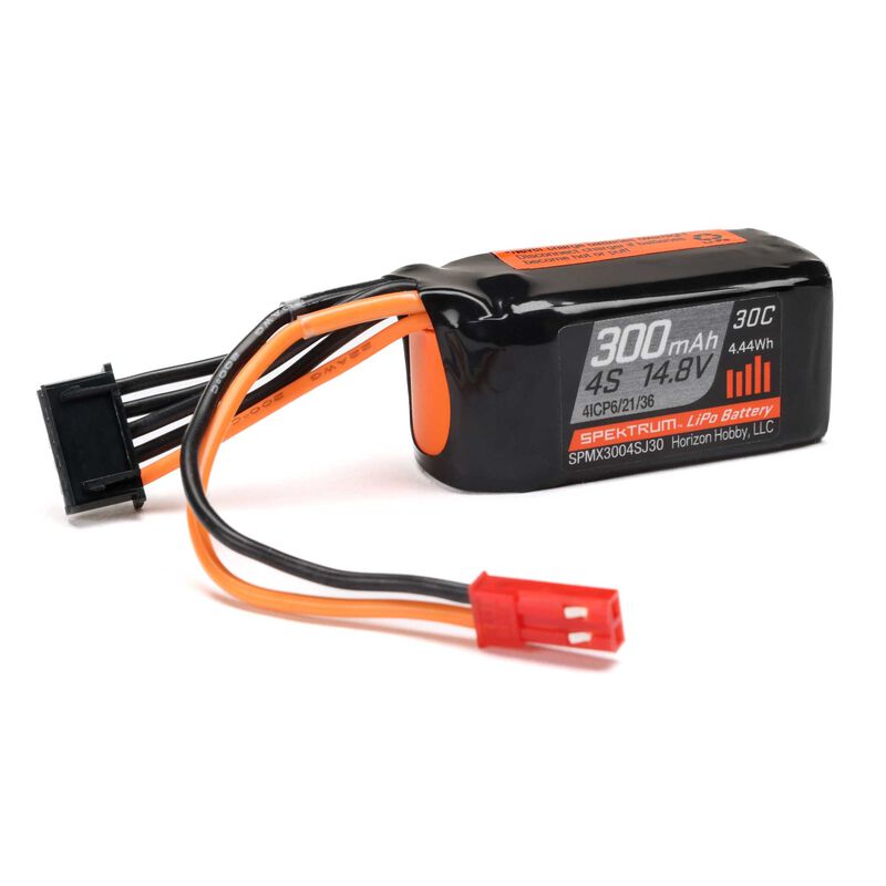 Spektrum RC 4S 14.8V 300mAh 30C LiPo Battery