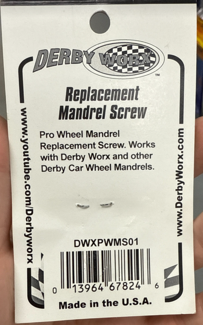 Derby Worx Replacement Mandrel Screw