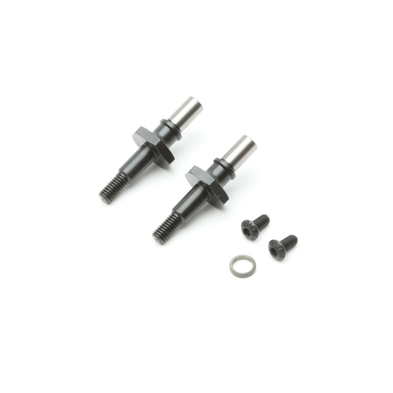 Team Losi Racing 12mm Hex 22T/22SCT 3.0 Front Axle Set