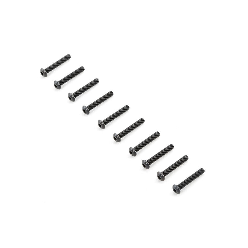Team Losi Racing M4x25mm Button Head Screws (10)