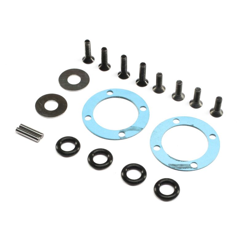 Team Losi Racing 22X-4 Diff Seal & Hardware Set
