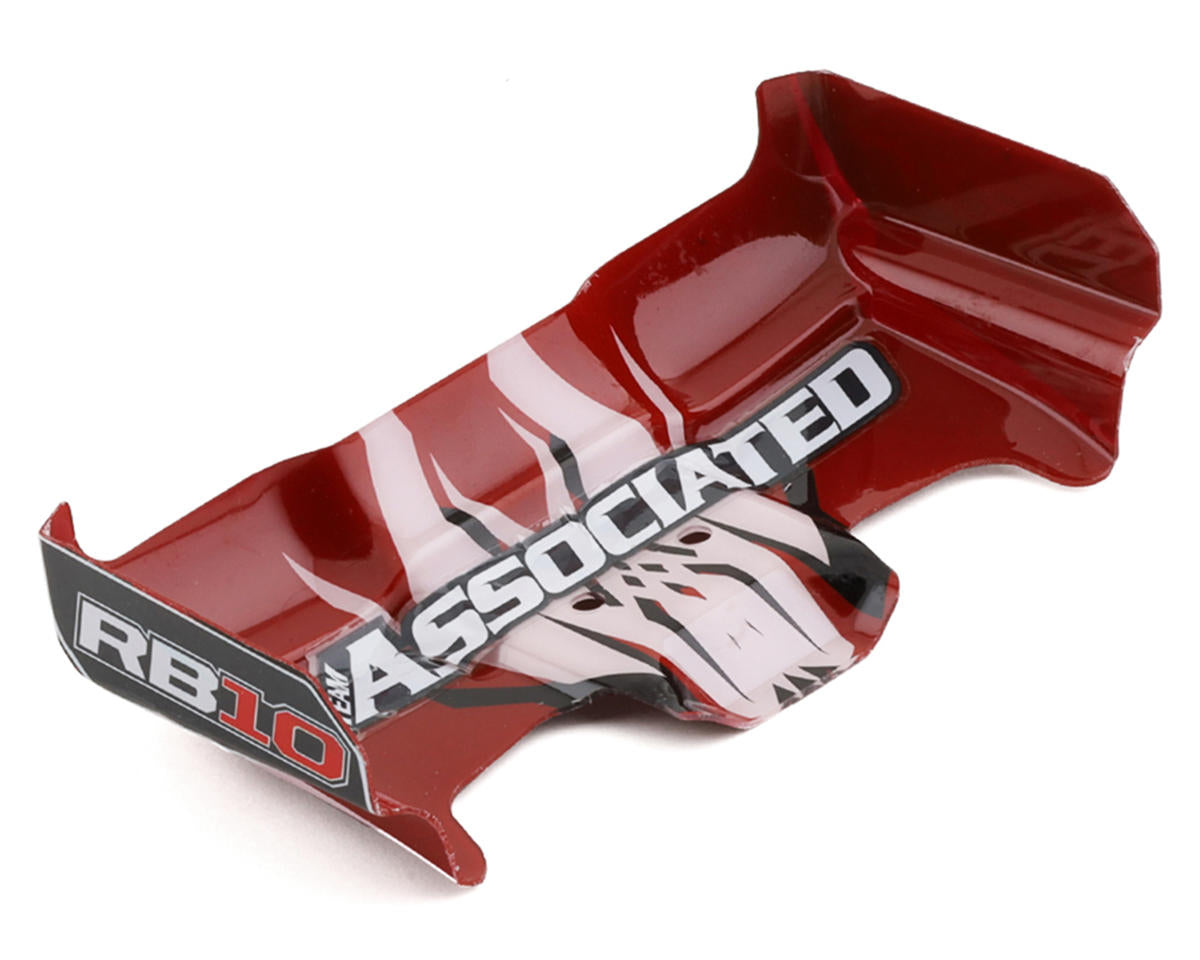 Team Associated RB10 RTR Rear Wing (Clear)