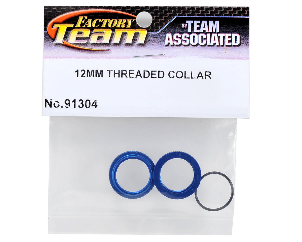 Team Associated FT 12mm Big Bore Threaded Collars (2)