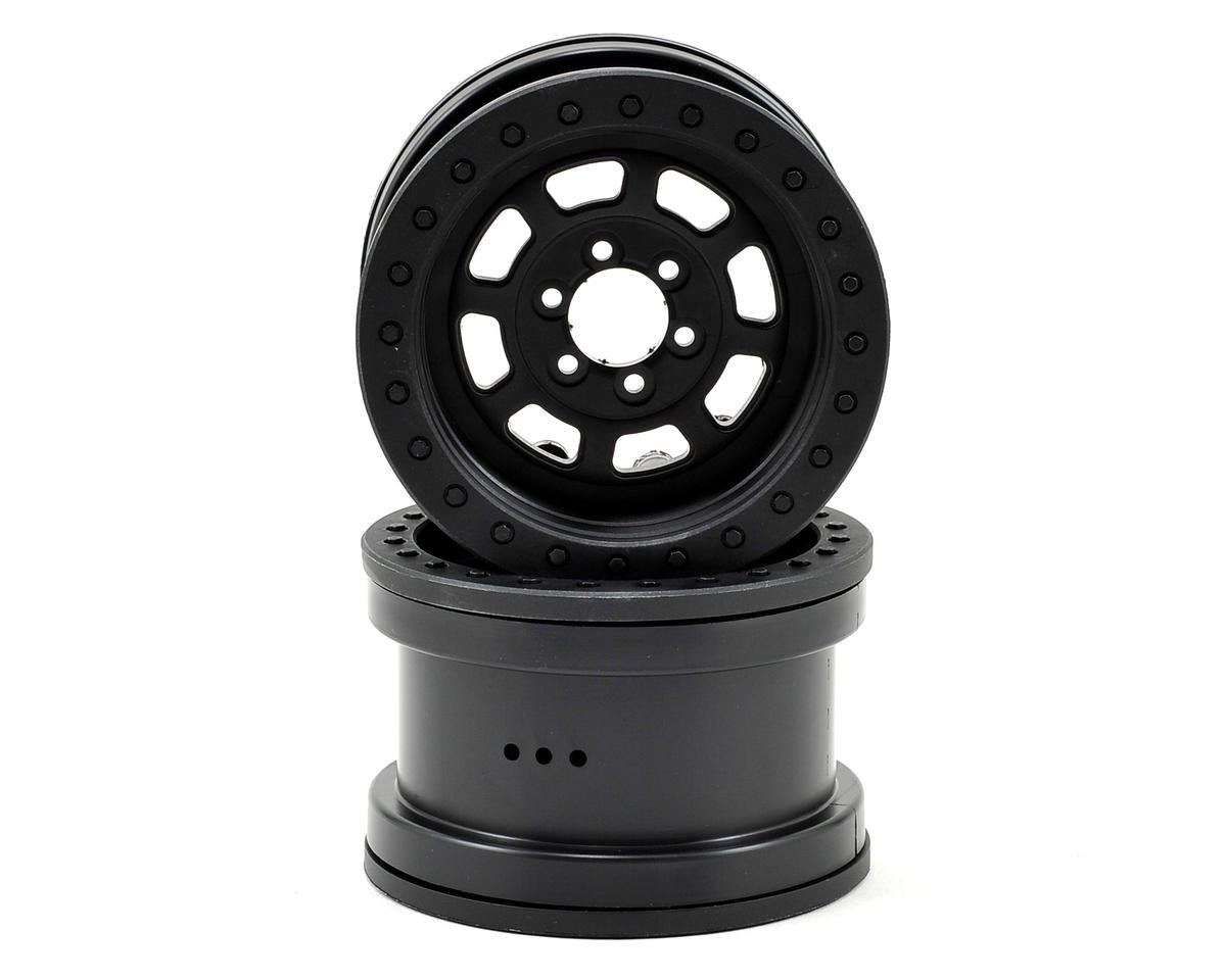 Axial Trail Ready HD IFD 2.2 Beadlock Crawler Wheels (2) (Black) w/Slim Ring *Discontinued