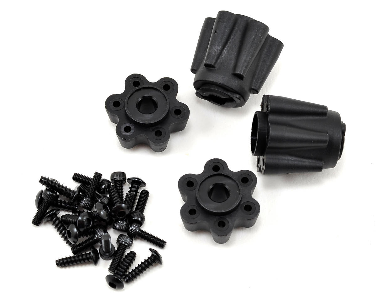 Axial Trail Ready HD IFD 2.2 Beadlock Crawler Wheels (2) (Black) w/Slim Ring *Discontinued