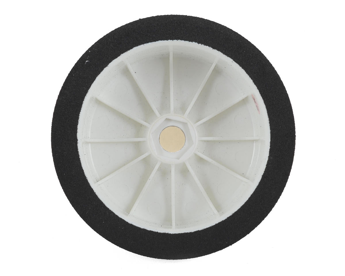 BSR Racing 1/8 Mounted GT Foam Tire (White) (2) (25 Shore)