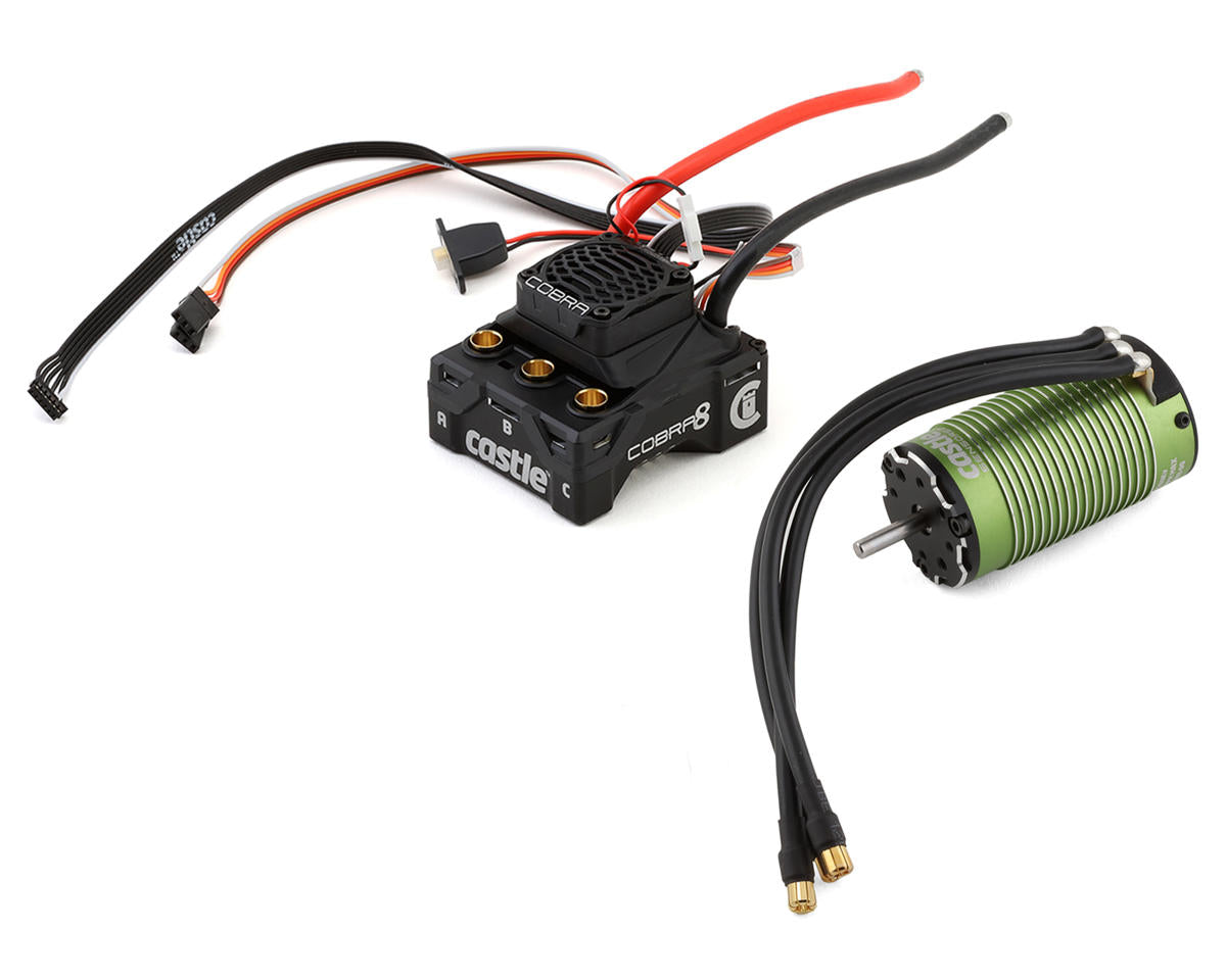 Castle Creations Cobra 8 6S ESC w/ 1515 2200Kv V2 Motor 1/8 Scale Combo