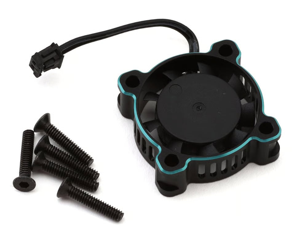 Cayote Crest RS120 Aluminum 20x20x7mm ESC Cooling Fan (Black/Aurora Green)