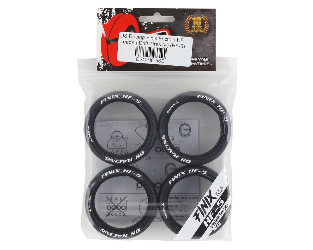 DS Racing Finix Friction HF Treaded Drift Tires (4) (HF-5)