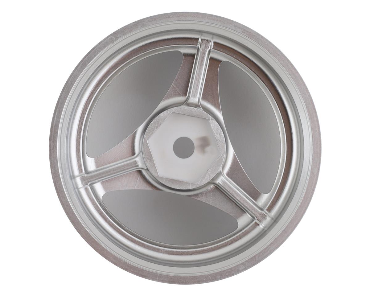 Mikuni Yokohama Advan Oni Kai Drift Wheels (Chrome Silver) (2) (7mm Offset)