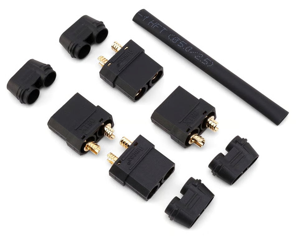 EcoPower 4.5mm "TruCurrent" XT90 Polarized Battery Connectors (4 Female)