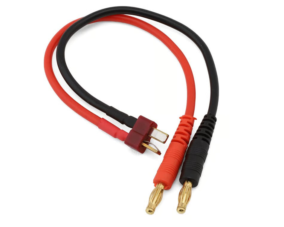 EcoPower Heavy Duty T-Style Ultra Plug Charge Lead (Male T-Style to 4mm Banana)