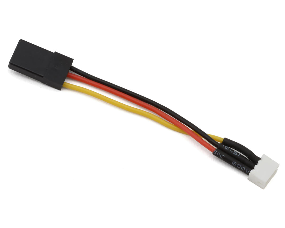 EcoPower Male Servo JST 3-Pin to Micro Servo 3-Pin Adapter (Micro Receiver) (Female JST/Male Micro 3-Pin)