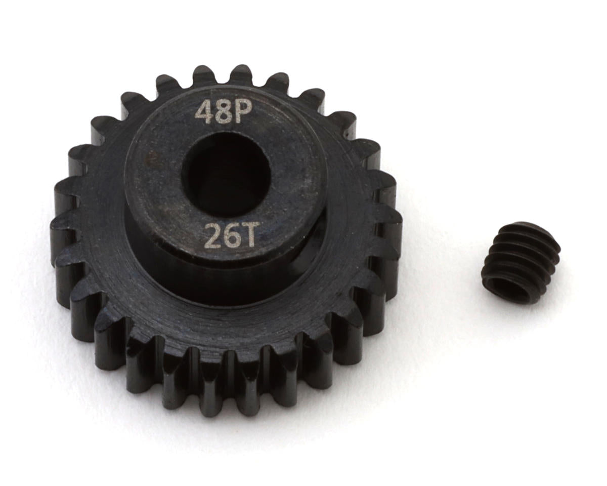 EcoPower Lightweight Steel 48P Pinion Gear (3.17mm Bore) (Assorted Sizes)