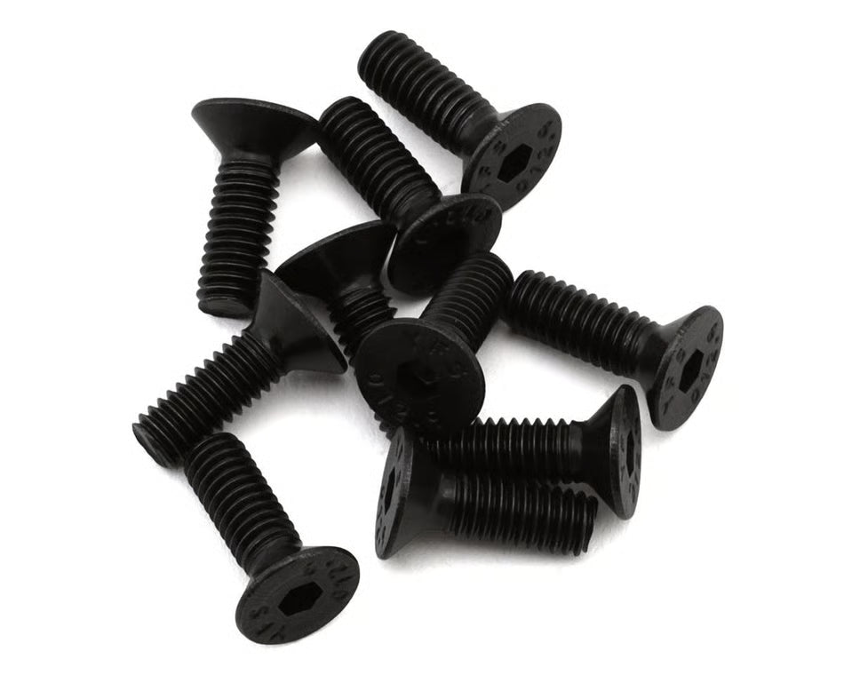 EcoPower 4mm "High Strength" Steel Flat Head Screws (10) (Assorted Sizes)