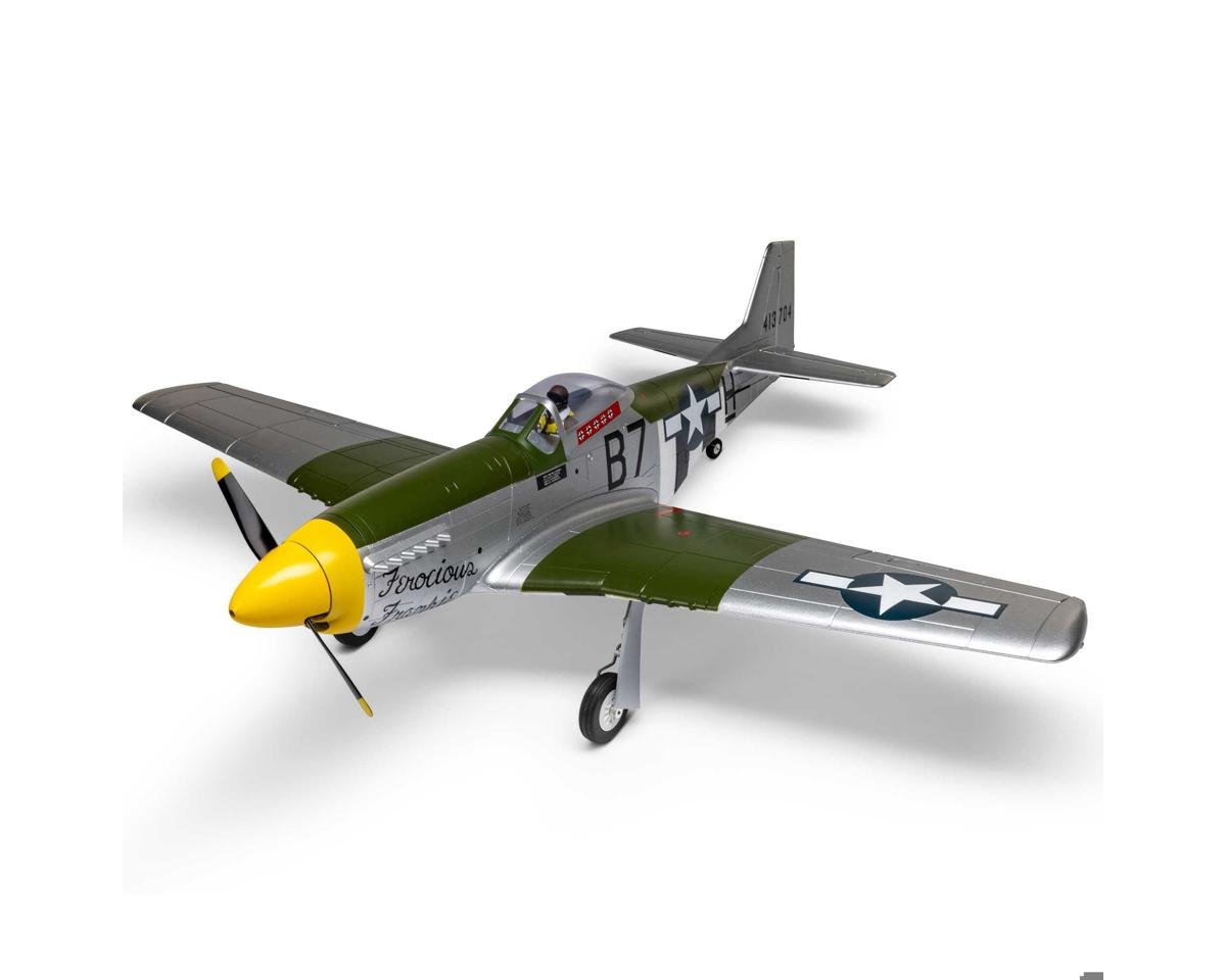 E-flite P-51D Mustang 1.0m BNF Basic Electric Airplane (1002mm) w/AS3X+ & SAFE Select