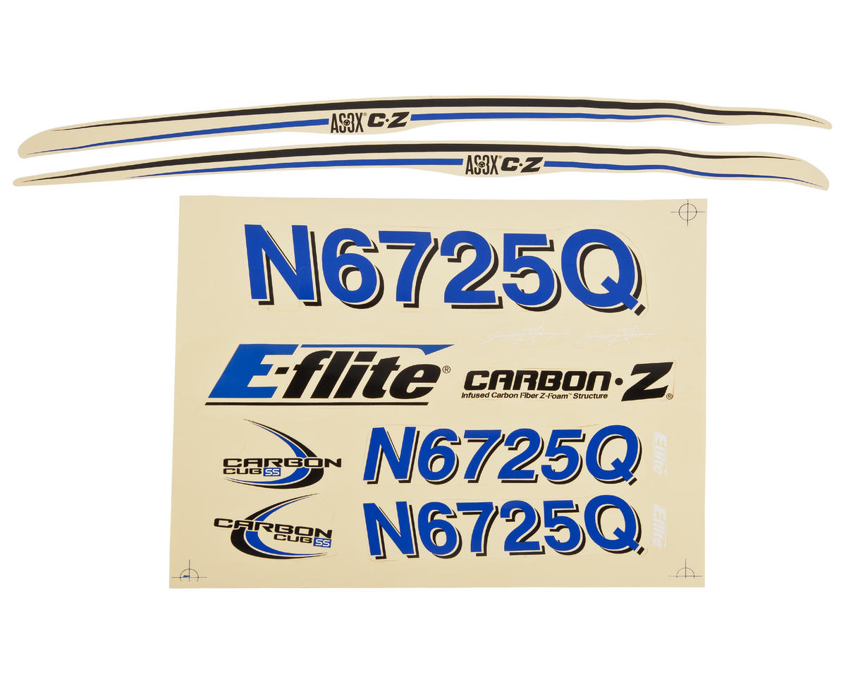 E-flite Carbon-Z Cub Decal Set