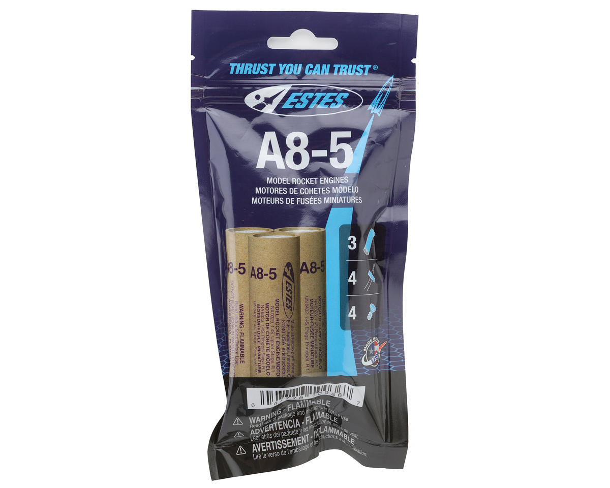 Estes A8-5 Bagged Rocket Engines (3)