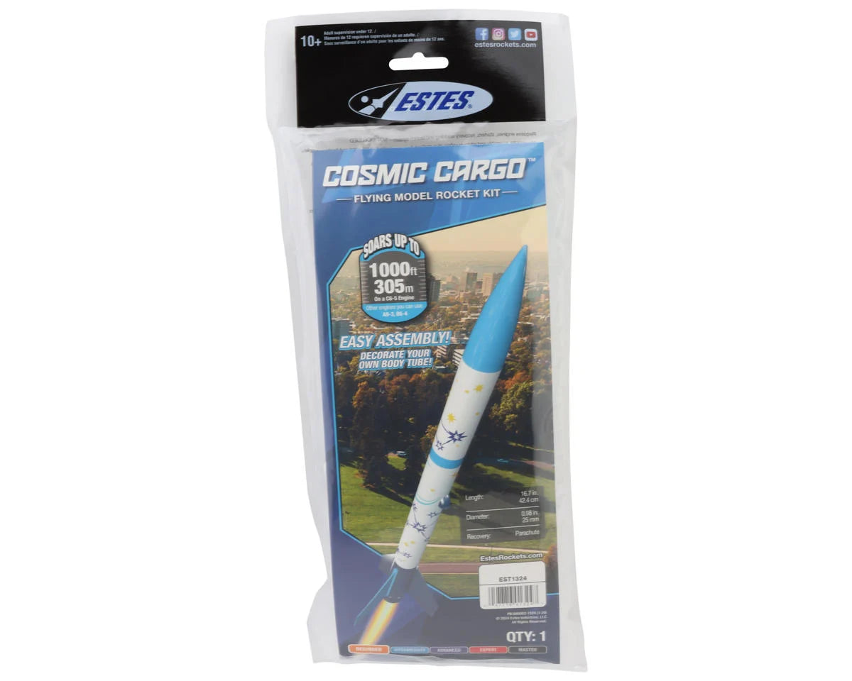 Estes Cosmic Cargo bag Flying Rocket Kit