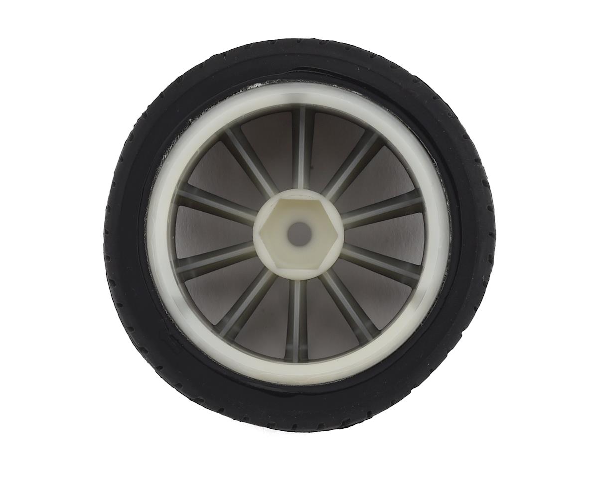 Firebrand RC Switchblade RT6 Pre-Mounted On-Road Tires (4) (Smoke Chrome) w/Daggers Tires, 12mm Hex & 6mm Offset