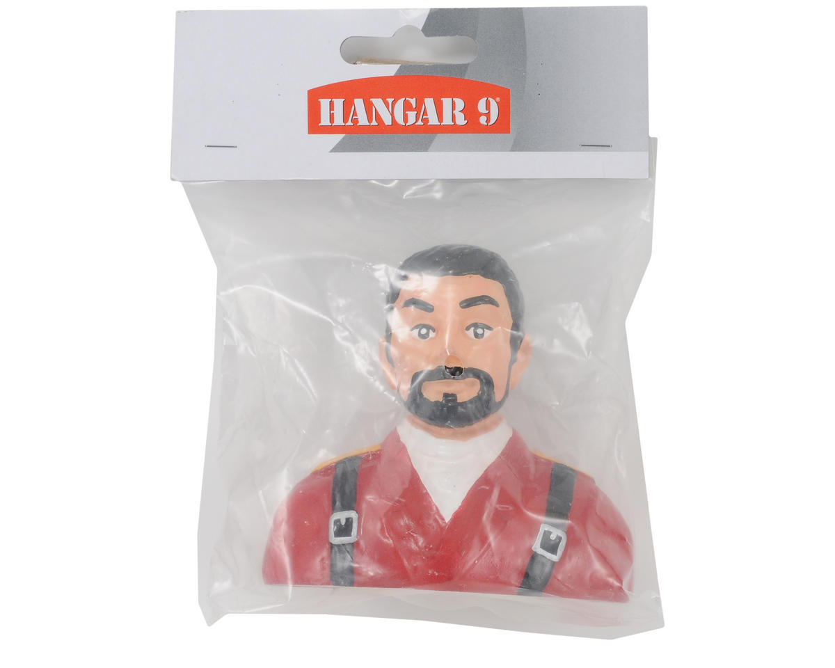 Hangar 9 "Civilian" 1/5 Red Pilot Figure w/Beard