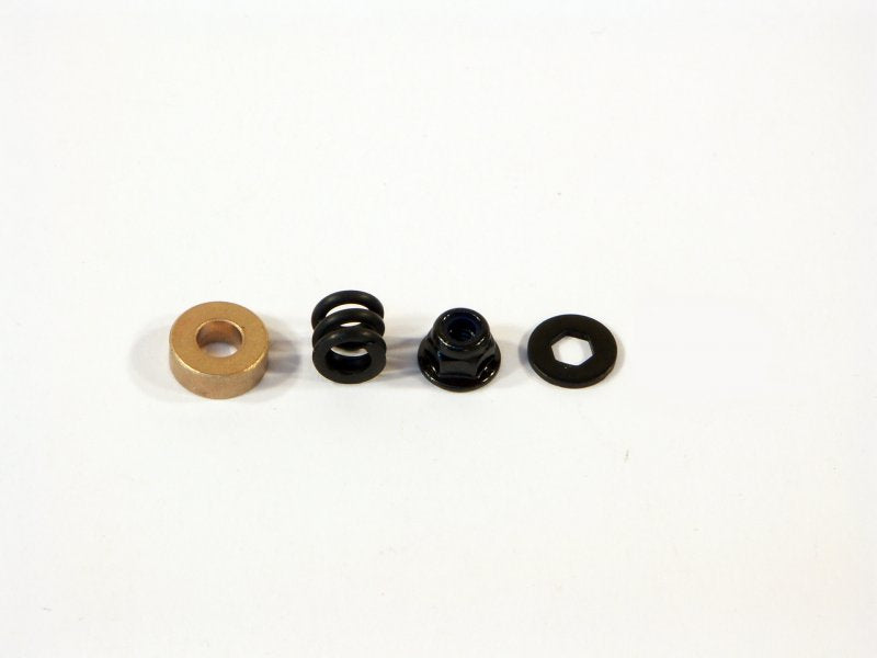 HPI Black Spring w/ Washer, 4.9X8X7mm, 4.3X10X1.0mm Hex Hole, Savage X