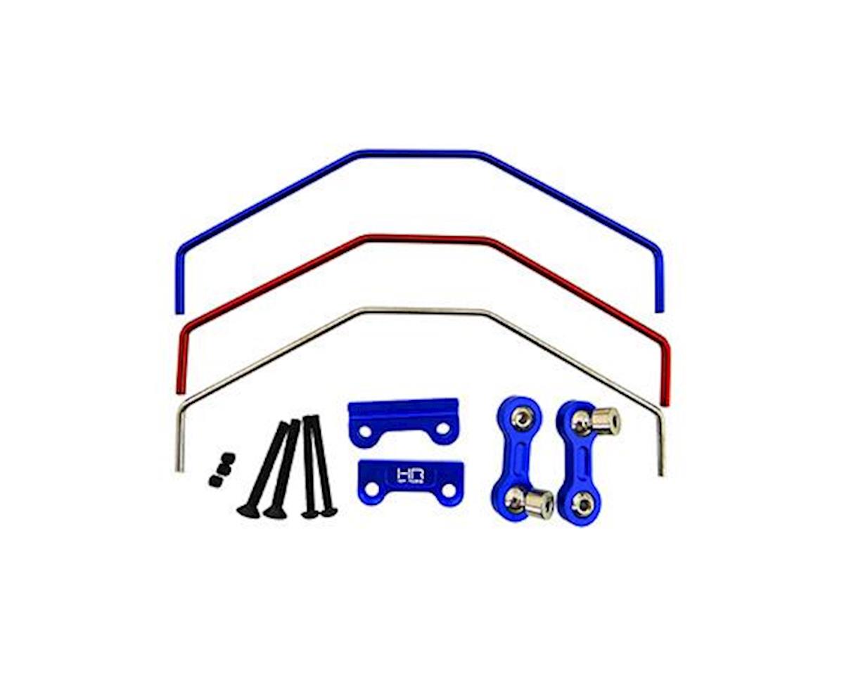 Hot Racing Traxxas X-Maxx Blue Aluminum Front/Rear Sway Bar Set