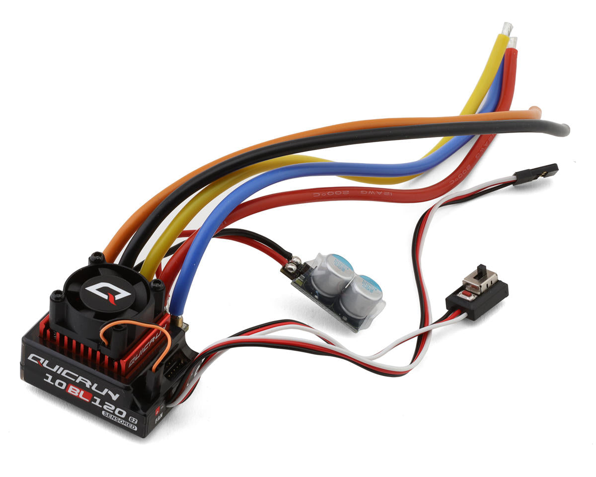 Hobbywing QuicRun 10BL120 G2 120A 1/10 Sensored Brushless ESC