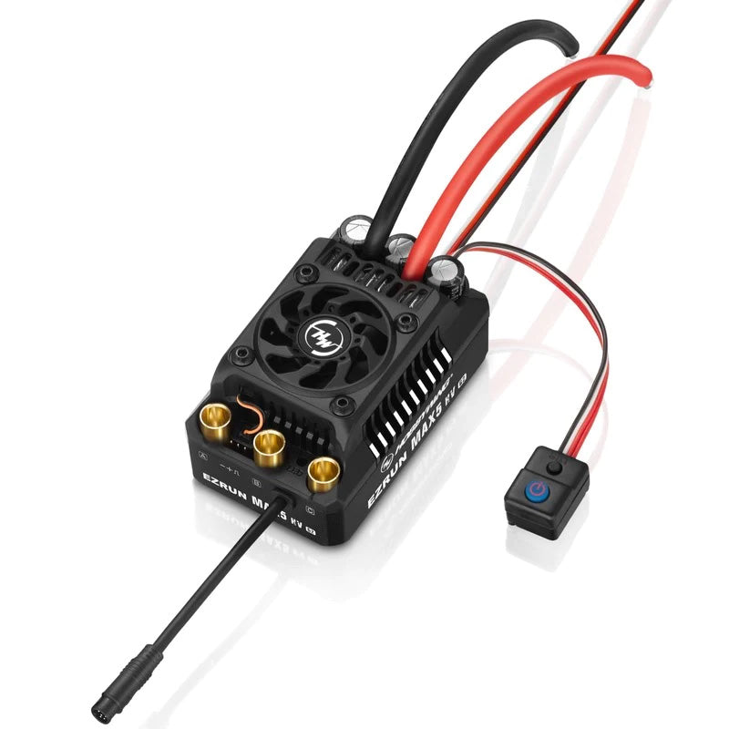 Hobbywing EZRun MAX5 G2 1/5 Scale Waterproof Brushless ESC (250A, 6-12S)