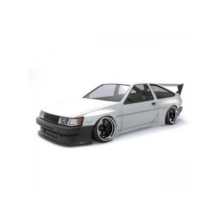 Addiction RC Levin AE86 Pandem Widebody 1/10 Clear Drift Body (240mm WB)