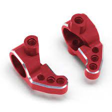 YOKOMO RD/SDシリーズ アルミパーツセット Yokomo RD/SD Aluminum Light Weight Steering Blocks (Red) (2) (0°)