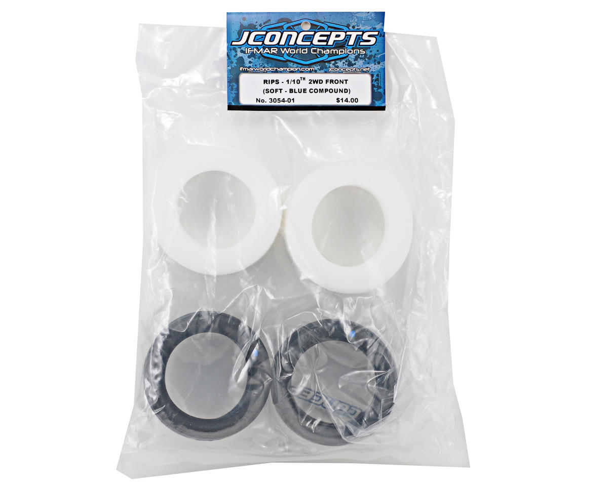 JConcepts Rips 2.2" 2WD Front Buggy Tires (2) (Blue)