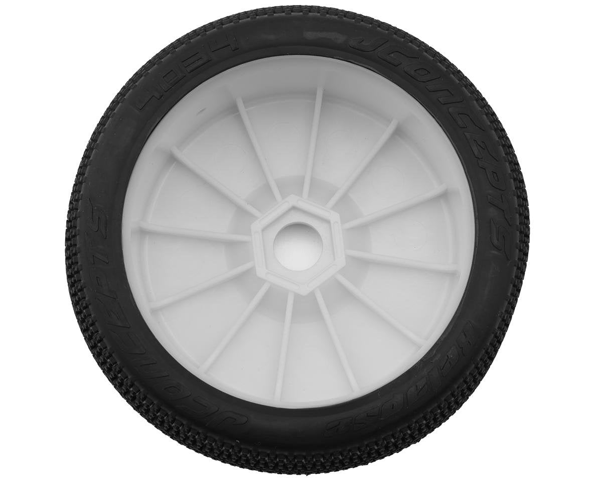 JConcepts Relapse Pre-Mounted 1/8th Buggy Tires (2) (Assorted Colors)