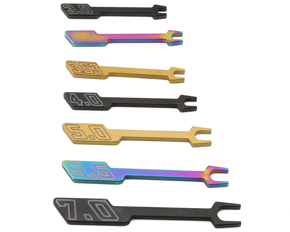 JConcepts Steel Open Turnbuckle Wrench Set (7) (3/3.5/3.63/4/5/5.5/7mm)