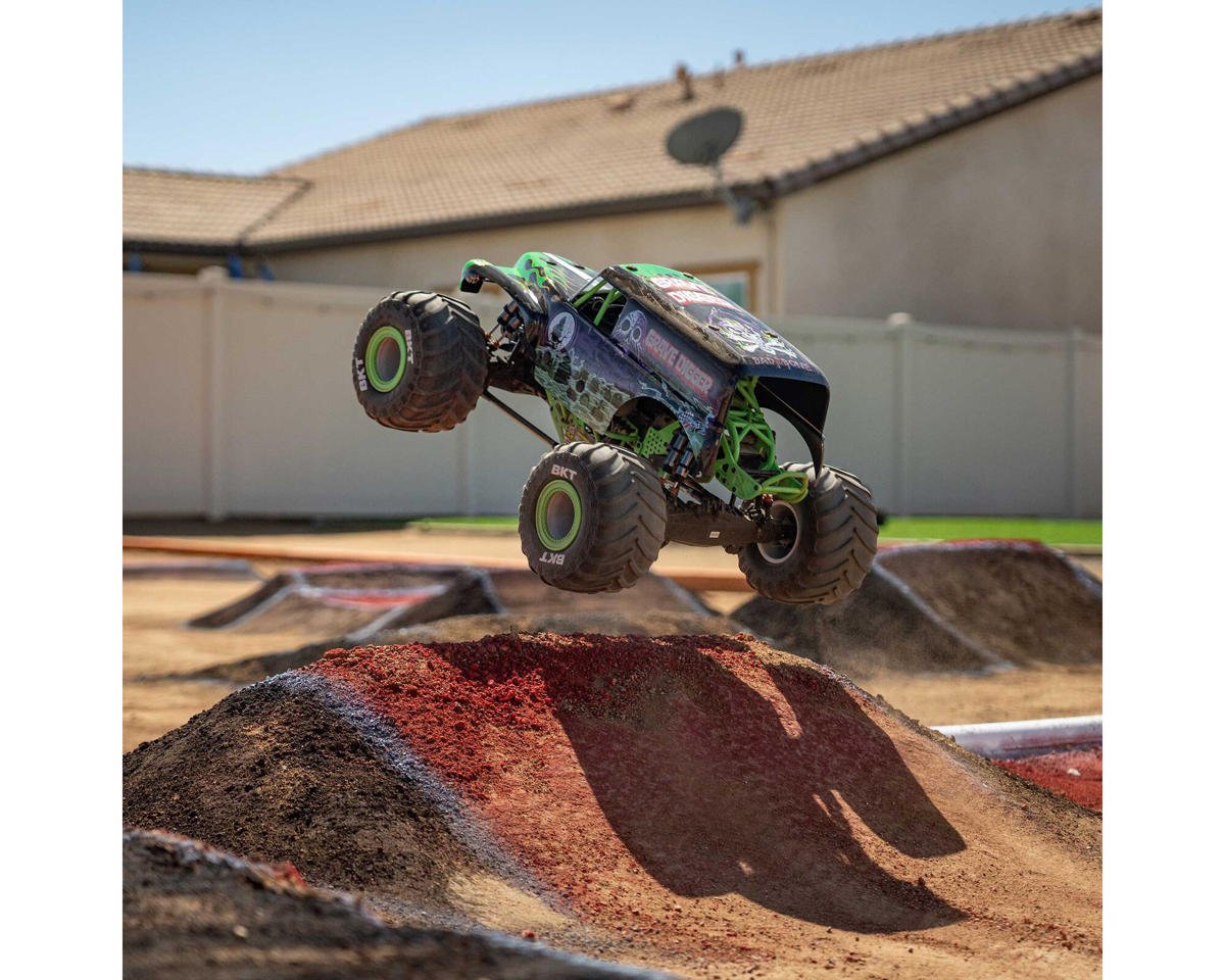 Losi LMT 2.0 Grave Digger Solid Axle 4x4 RTR Brushless Monster Truck w/DX3 Smart DSMR 2.4GHz Radio (Assorted Colors)