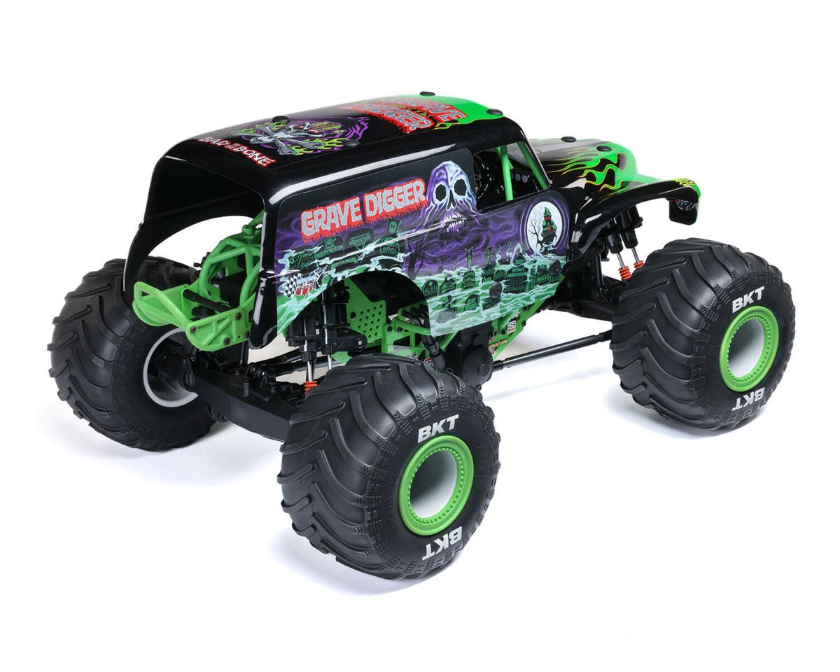 Losi LMT 2.0 Grave Digger Solid Axle 4x4 RTR Brushless Monster Truck w/DX3 Smart DSMR 2.4GHz Radio (Assorted Colors)