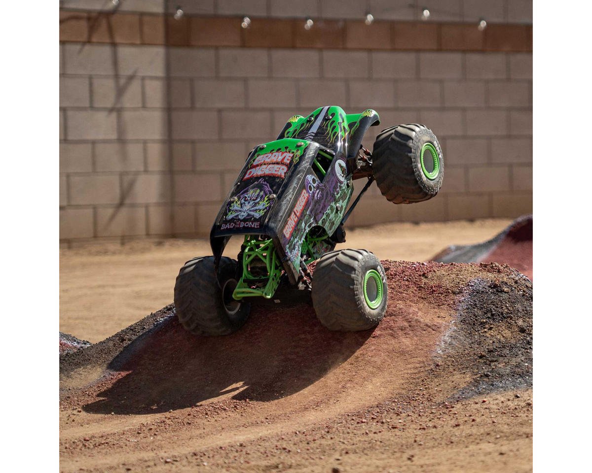Losi LMT 2.0 Grave Digger Solid Axle 4x4 RTR Brushless Monster Truck w/DX3 Smart DSMR 2.4GHz Radio (Assorted Colors)