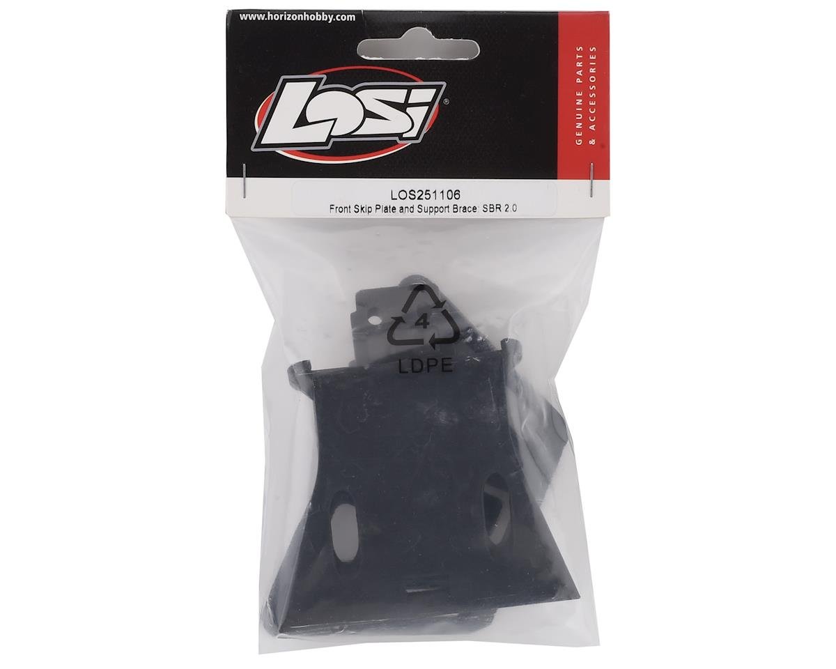 Losi Super Baja Rey 2.0 Front Skid Plate & Support Brace