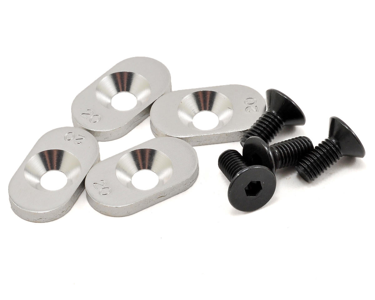 Losi Engine Mount Insert & Screw Set (4) (20/58)