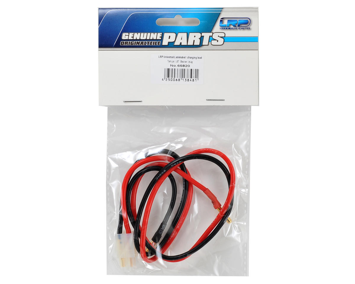 LRP Tamiya Charge Lead (4mm Bullet to Tamiya)