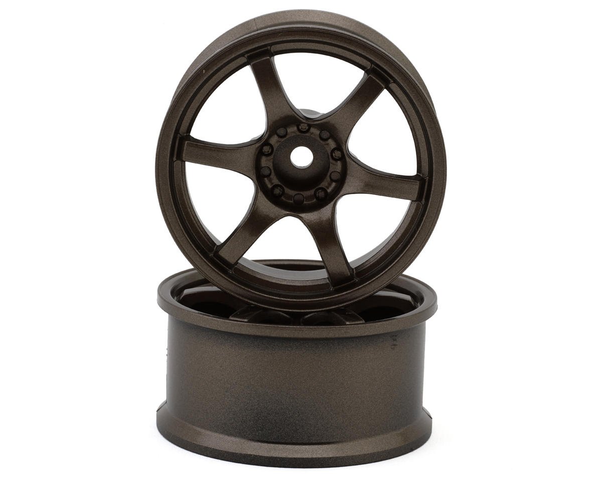 LAB Gram Lights 57D 1/10 Standard Traction Drift Wheels (Bronze) (2) w/12mm Hex