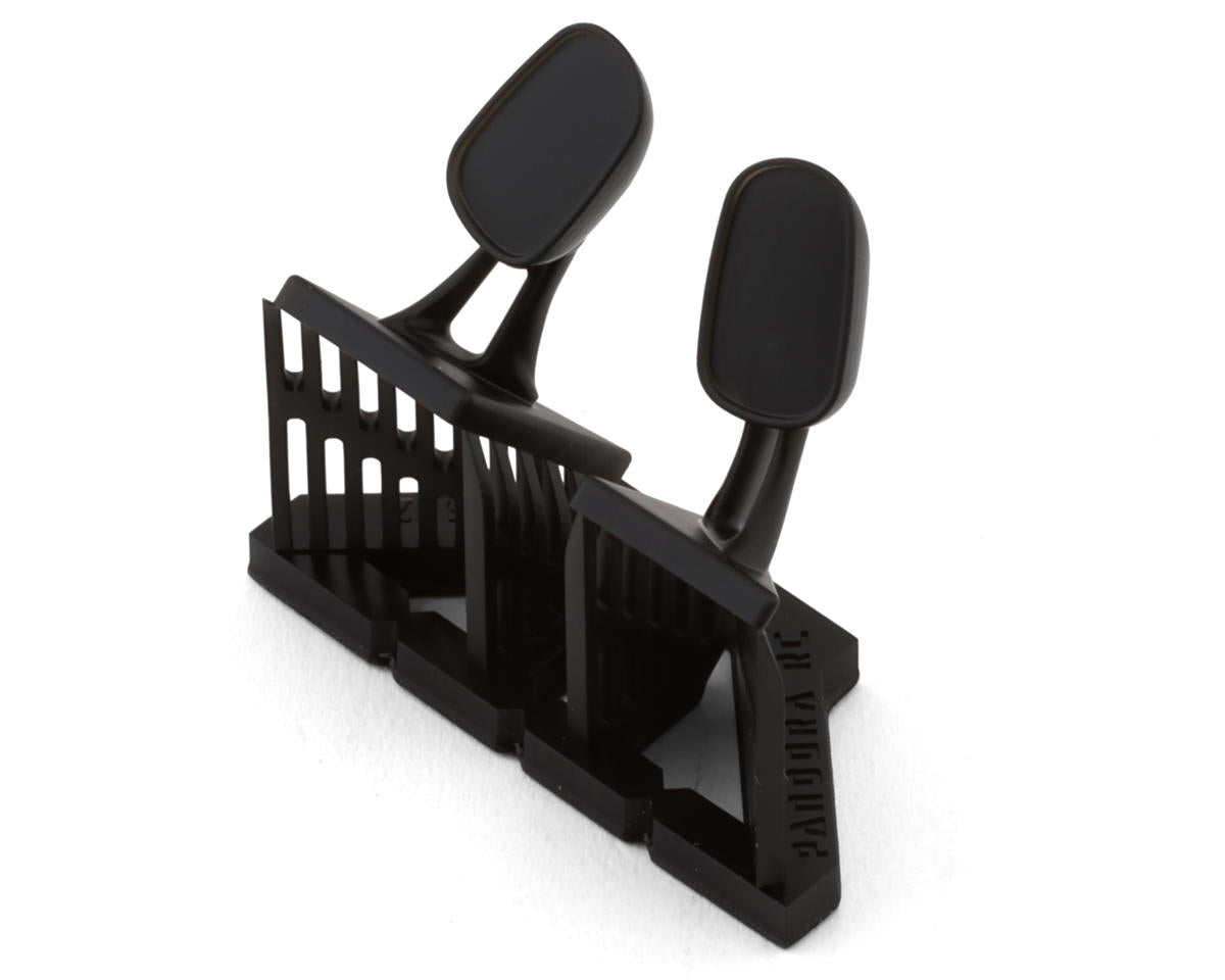 Pandora RC 1/10 Scale Side Mirror Set (CBR Hurricane Type) (Miniature Scale Drift Accessory)