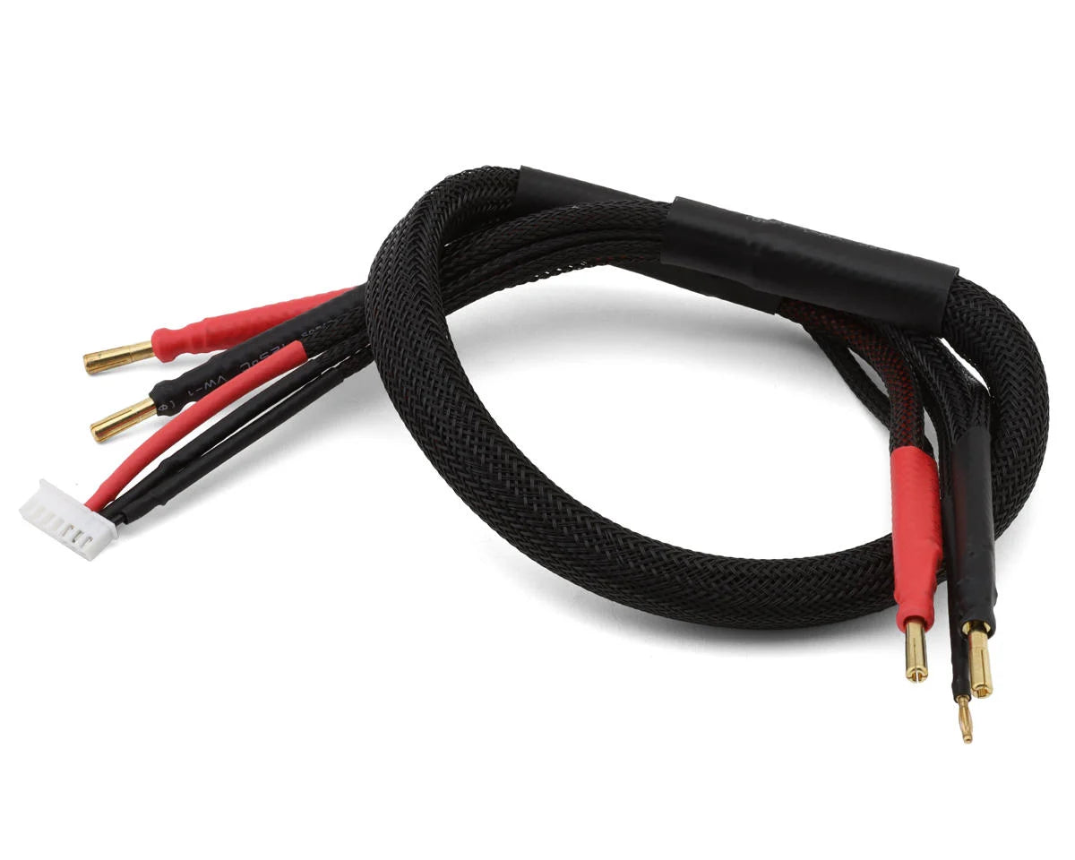 ProTek RC 2S High Current Charge/Balance Adapter (4mm to 4mm Solid Bullets) (10AWG Wire) (24") (Version 1)