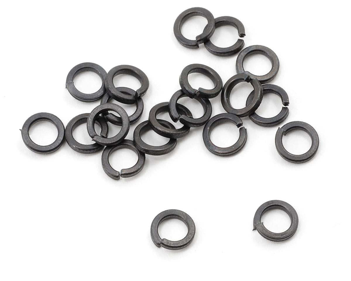 ProTek RC 4mm "High Strength" Black Lock Washers (20)
